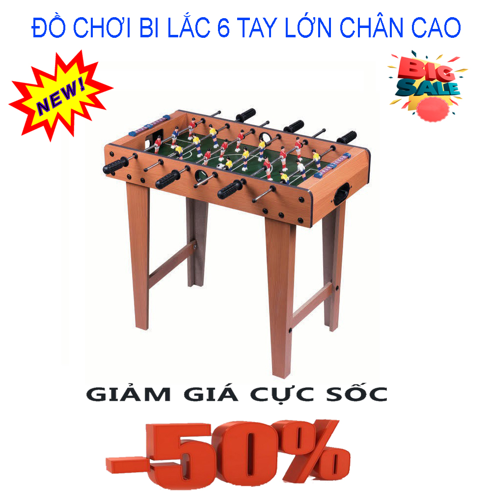 [HCM](HOT)BÀN BI LẮC 6 TAY CẦM  BÀN BI LẮC NHẬP KHẨU  BÀN BÓNG ĐÁ CÓ CHÂN CAOBỘ ĐỒ CHƠI CHO BÉ- RÈN LUYỆN PHẢN XẠ TƯ DUY CHO BÉ