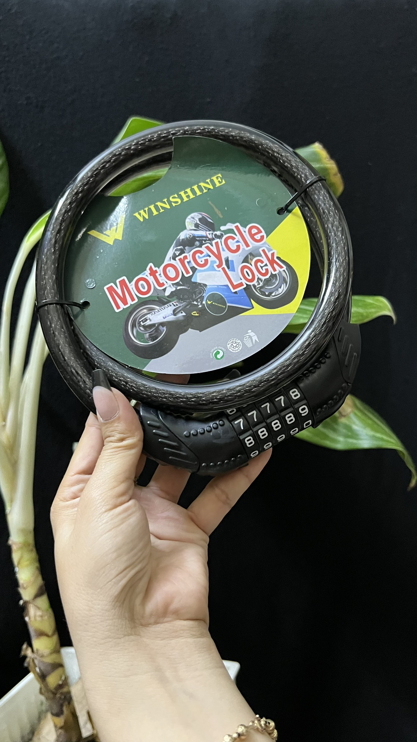 Khóa dây 5 số