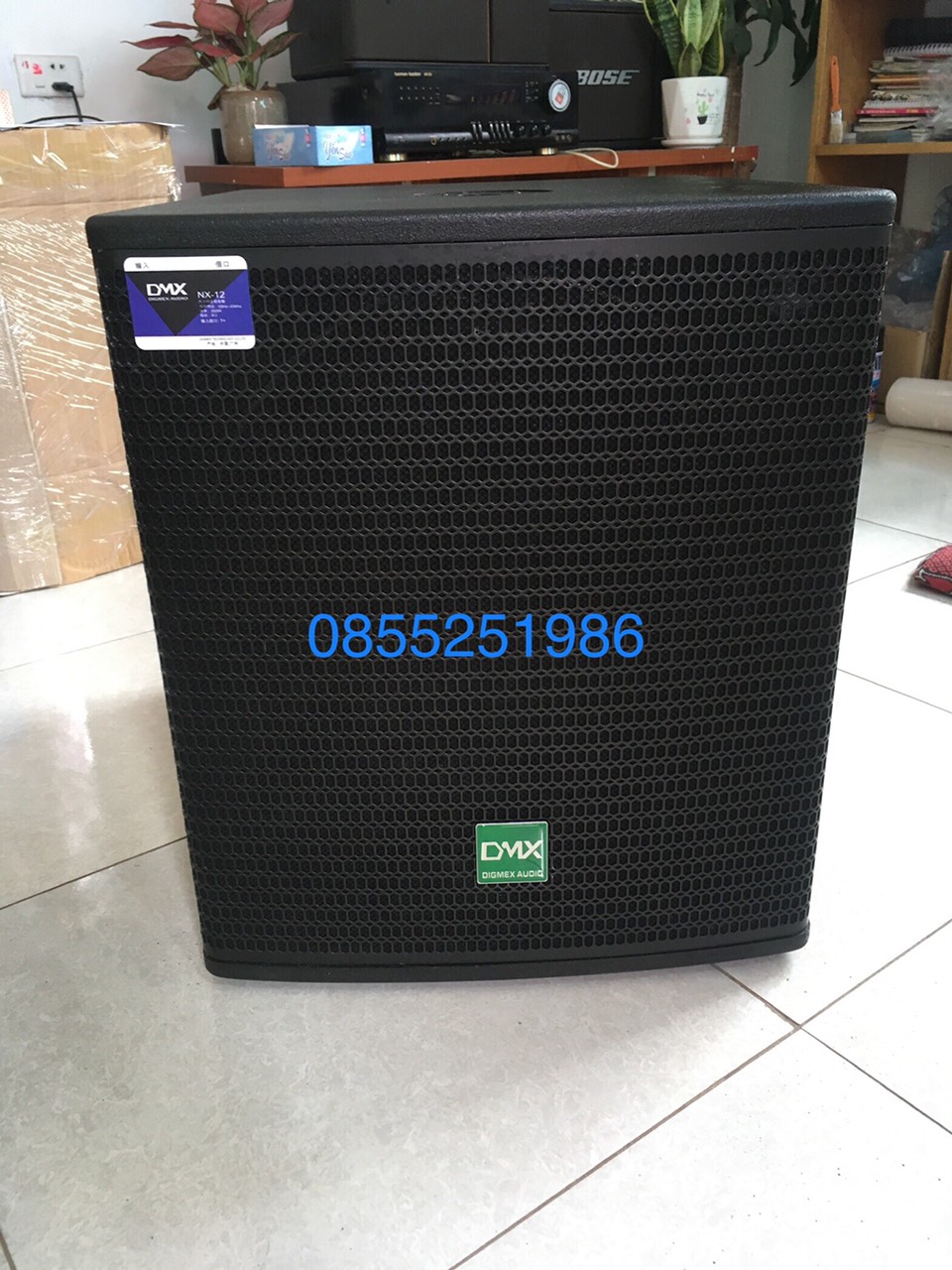 Loa sub hơi 40 dmx từ 190 coil 76 giá 1 cái - tặng kem 2 rắc cắm
