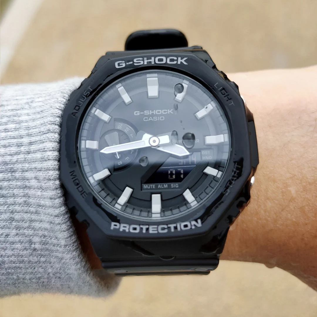 Đồng hồ nam g-shock ga-2100-1a full phụ kiện - đồng hồ gshock thể thao chống nước chống va đập chạy full kim , auto light , đồng hồ casio chính hãng dual time thiết kế tinh tế ,năng động mạnh mẽ