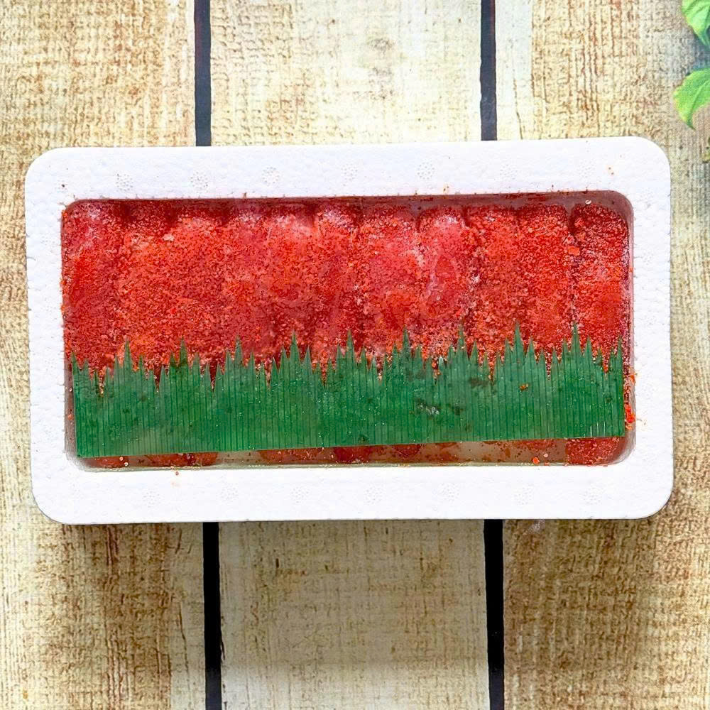 Trứng Mentaiko & Tarako 400G – Trứng Cá Tuyết Tẩm Gia Vị & Muối, Chuẩn Vị Sushi - Dùng Ngay Không Cần Chế Biến