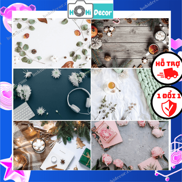 Phông Nền Chụp Ảnh 3d Sản Phẩm - Tấm Background Giấy Chụp Hình Đồ Ăn, Food, Mỹ Phẩm - Thảm Chụp Hình - Shop Hohi Decor