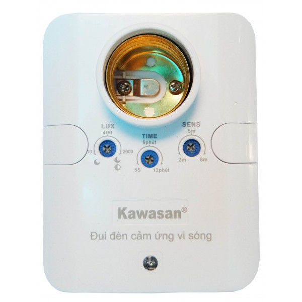 Đui đèn cảm ứng vi sóng Kawasan RS686C