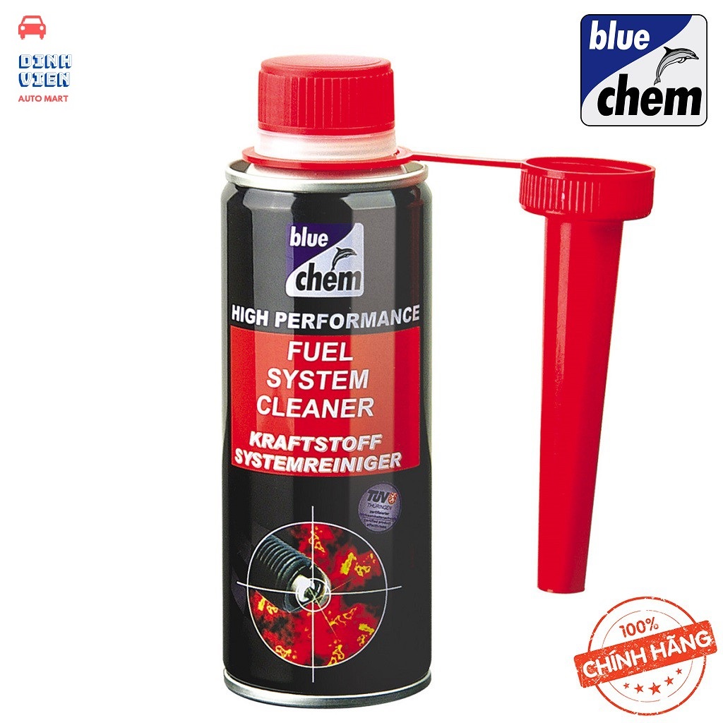 Chai vệ sinh động cơ và hệ thống phun xăng cao cấp bluechem Fuel System Cleaner 250m - 33028E