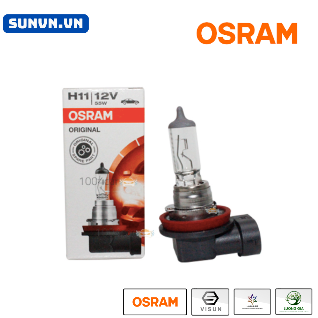 BÓNG ĐÈN OSRAM H11 12V 55W