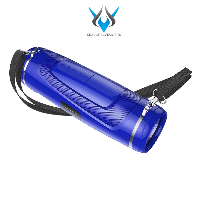 Loa bluetooth đa năng Borofone BR7 Empyreal wireless V5.0 kết nối 2 loa cùng lúc chống nước IPX5 đèn pin siêu sáng - Hãng phân phối chính thức - Nhất Tín Computer