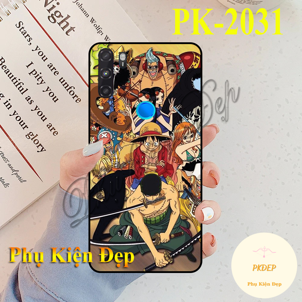 Ốp lưng Vsmart Active 3 - Ốp dẻo đen in hình Anime BST Đảo hải tặc
