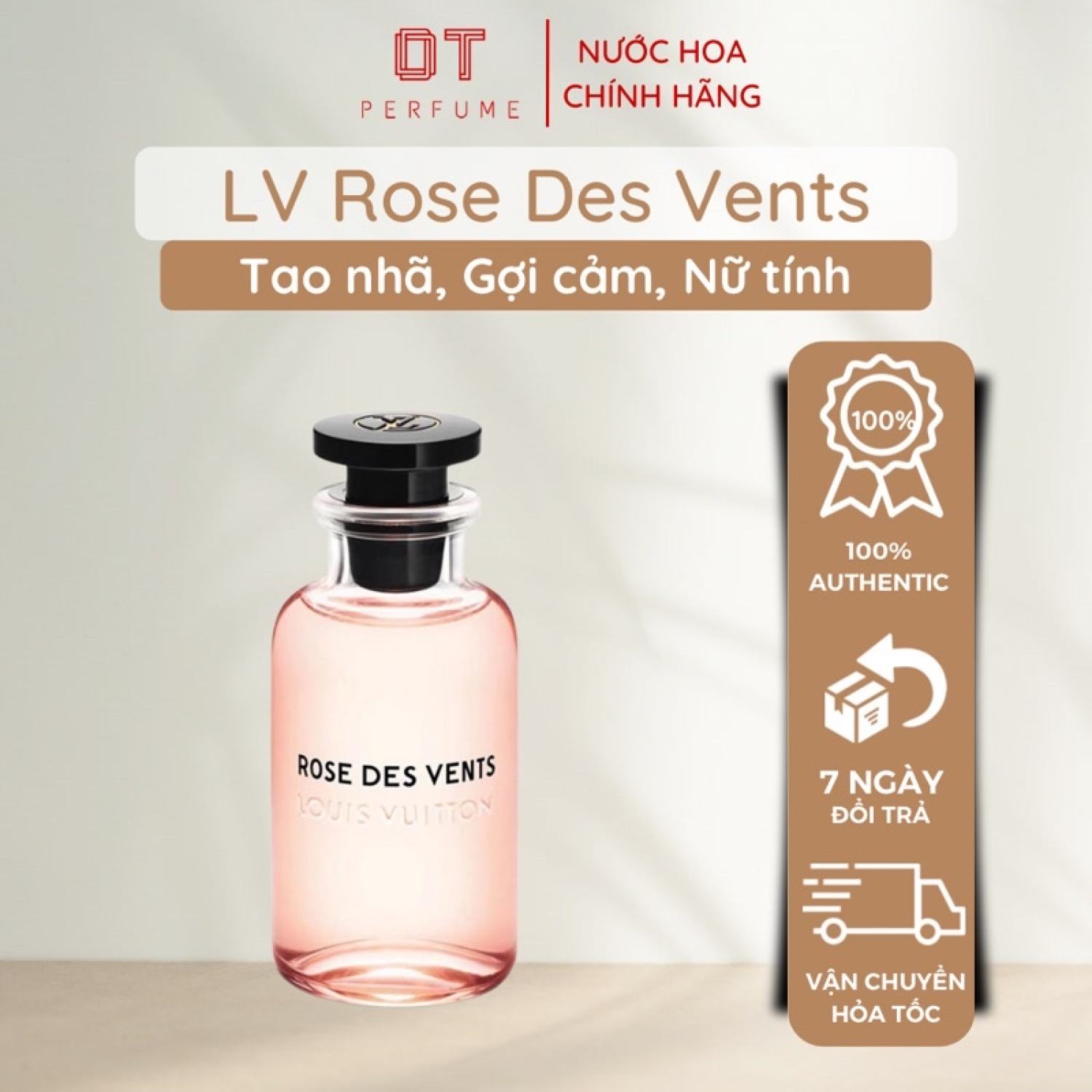 Nước hoa Louis Vuitton Rose des Vents 100ml  Theperfumevn