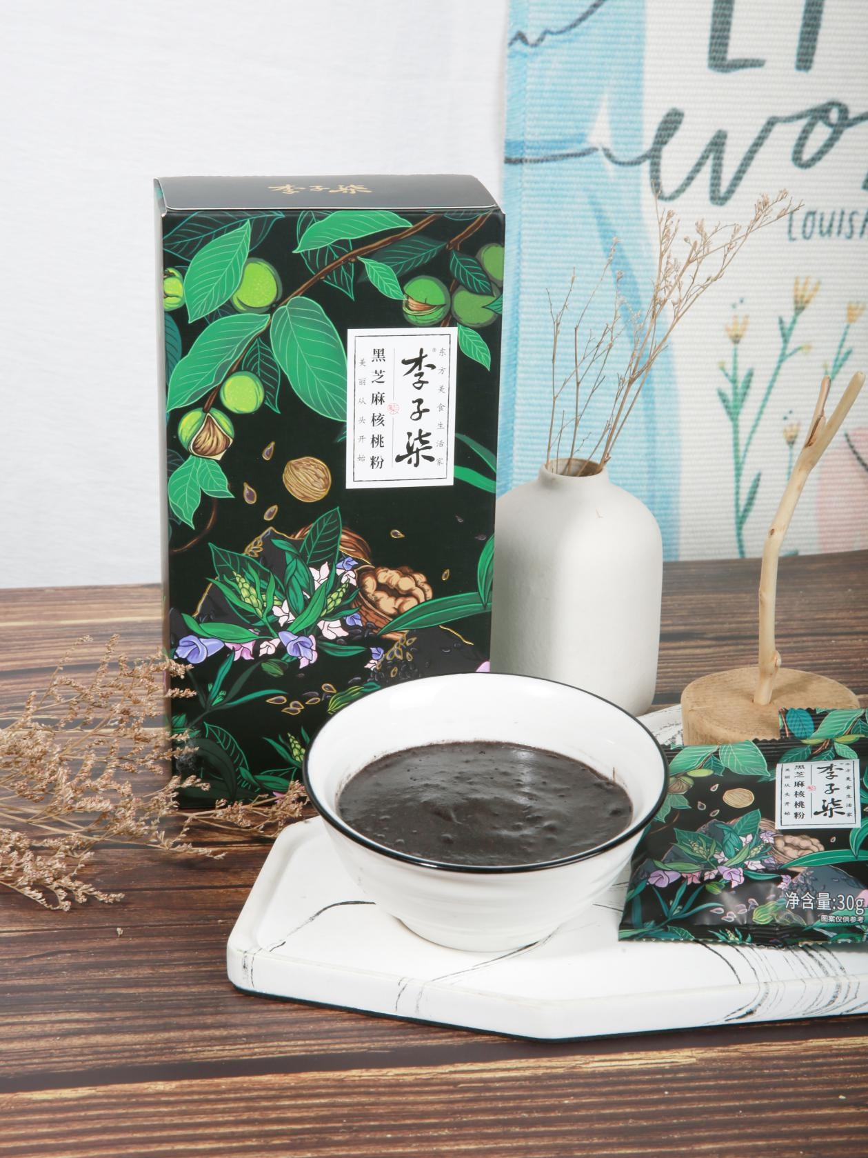 [SẴN] Bột chè mè đen óc chó Lý Tử Thất