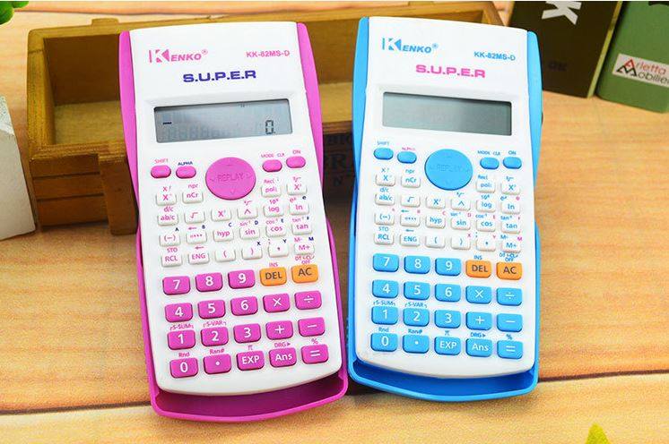 [HCM]Máy Tính Học Sinh KenKo KK - 82MS-B máy tính cầm tay cho bé MÁY TÍNHmáy tính học sinhmay tinh - TẶNG KÈM MẮT KÍNH KIÊM BÚT
