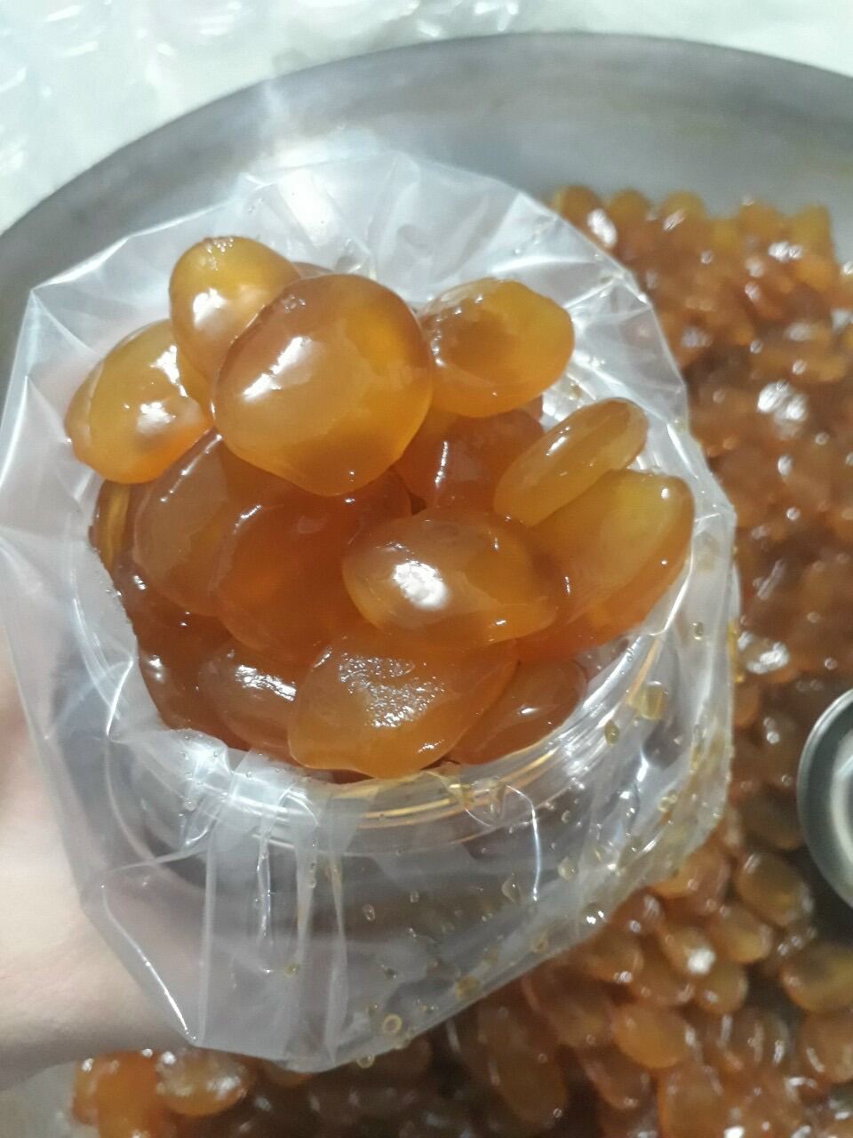 Hạt đác rim đường thốt nốt dẻo ngon hộp 500gram - freeship max - shop ngọc giàu thốt nốt