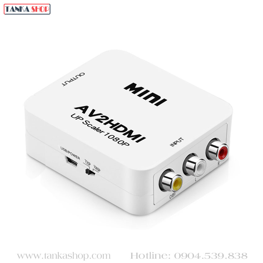 Bộ chuyển đổi av sang hdmi mini av2hdmi