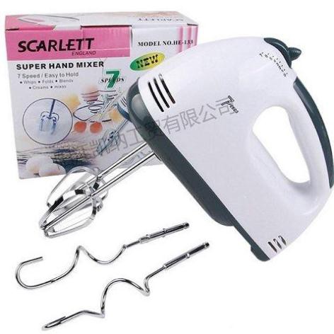 Máy đánh trứng cầm tay 7 cấp tốc độ scarlett 180w