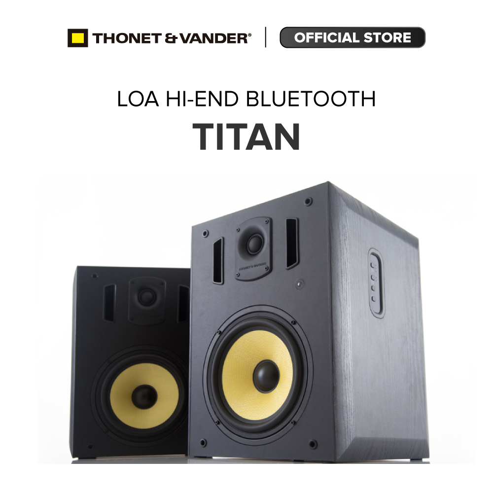 [HÀNG CHÍNH HÃNG ĐỨC]Loa Hi-end Bluetooth THONET & VANDER TITAN | Công nghệ Bluetooth | Công suất 900w | Công nghệ DSP | Kết nối SPDIF | Điều khiển từ xa | Bảo hành chính hãng