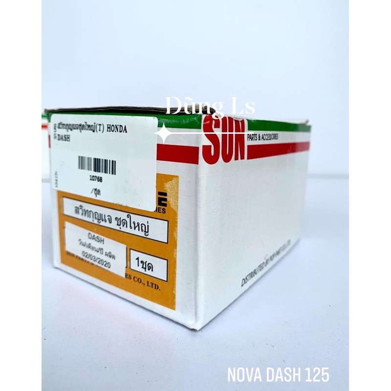 Khoá máy trước sau nova dash 125 thailand