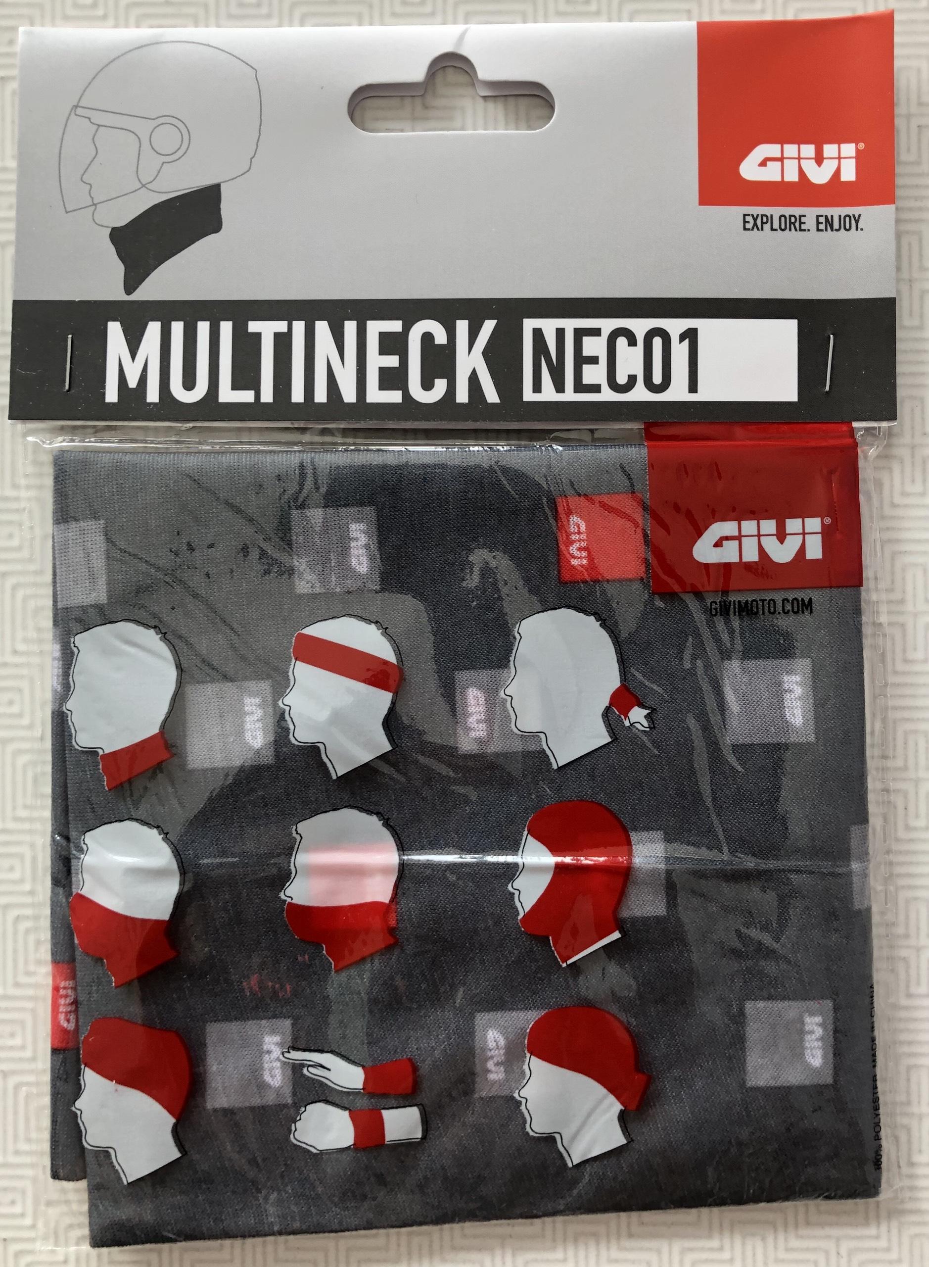 [Chính hãng Giảm ngay 50K] Khăn trùm đầu Ninja GIVI NEC01 chất liệu thun lạnh co giãn chống nắng chống bụi bảo vệ da mặt da mặt da đầu vô cùng hiệu quả