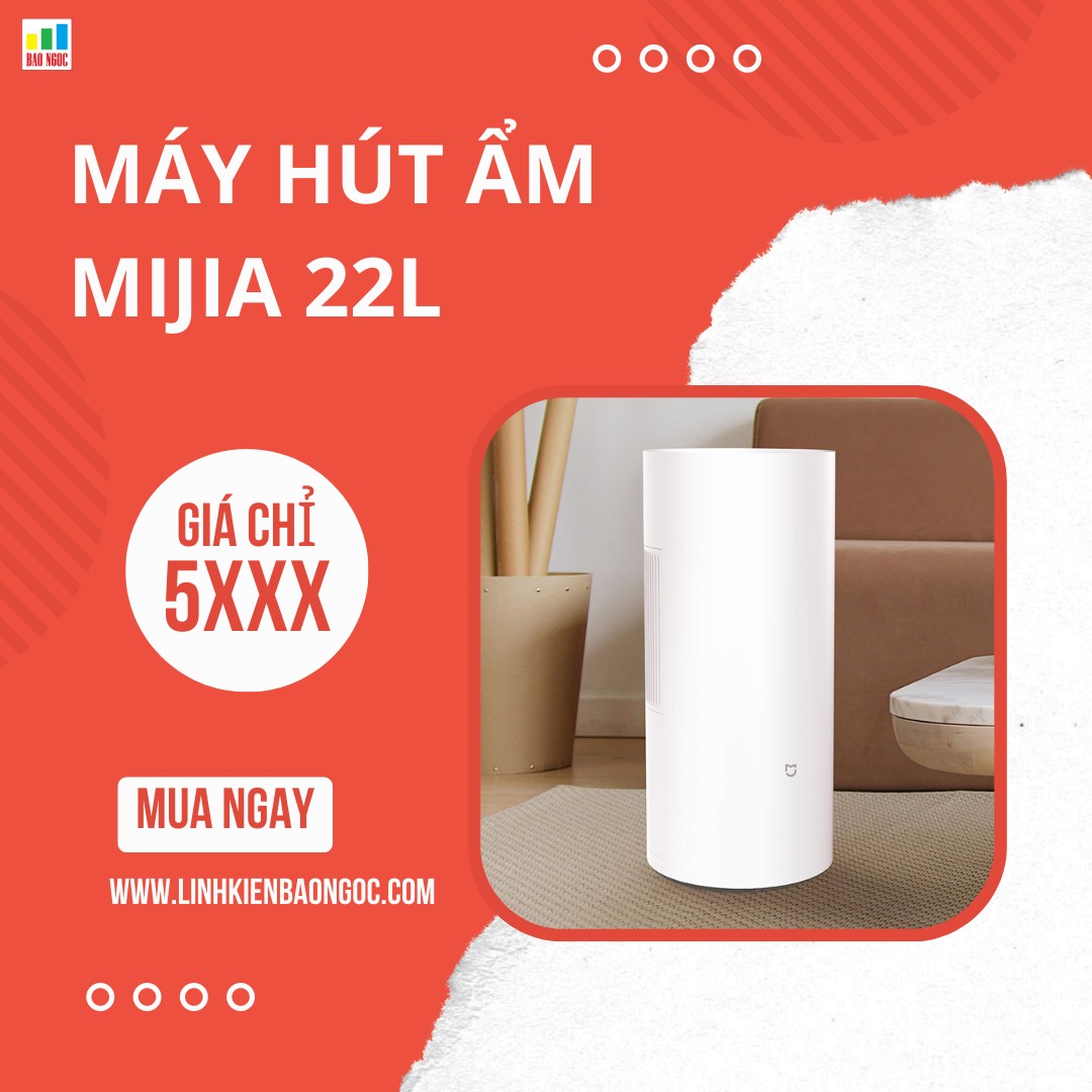 Máy hút ẩm thông minh mijia 22l csj0122dm