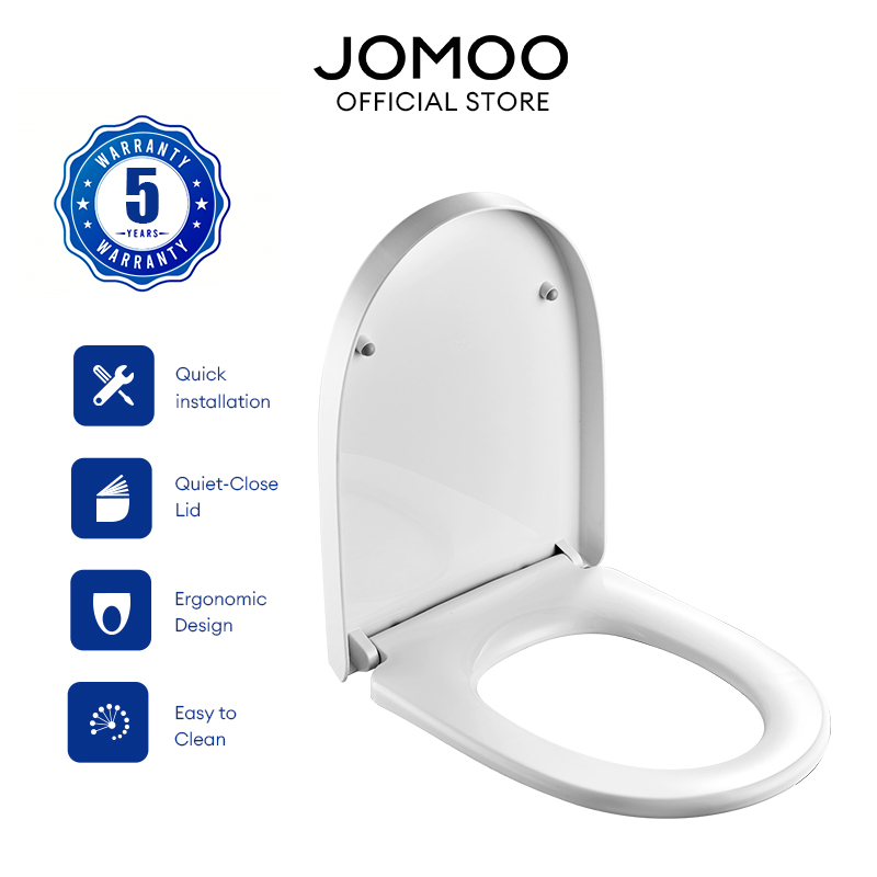 Nắp bồn cầu nhà vệ sinh Bọc Ghế Bồn Cầu JOMOO, Bọc Ghế Hình Chữ D/Chữ V Dày