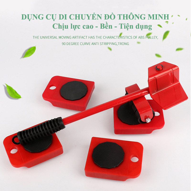 BỘ DỤNG CỤ HỖ TRỢ DI CHUYỂN ĐỒ VẬT THÔNG MINH, TIỆN ÍCH CHO MỌI NHÀ CỰC TIỆN LỢI