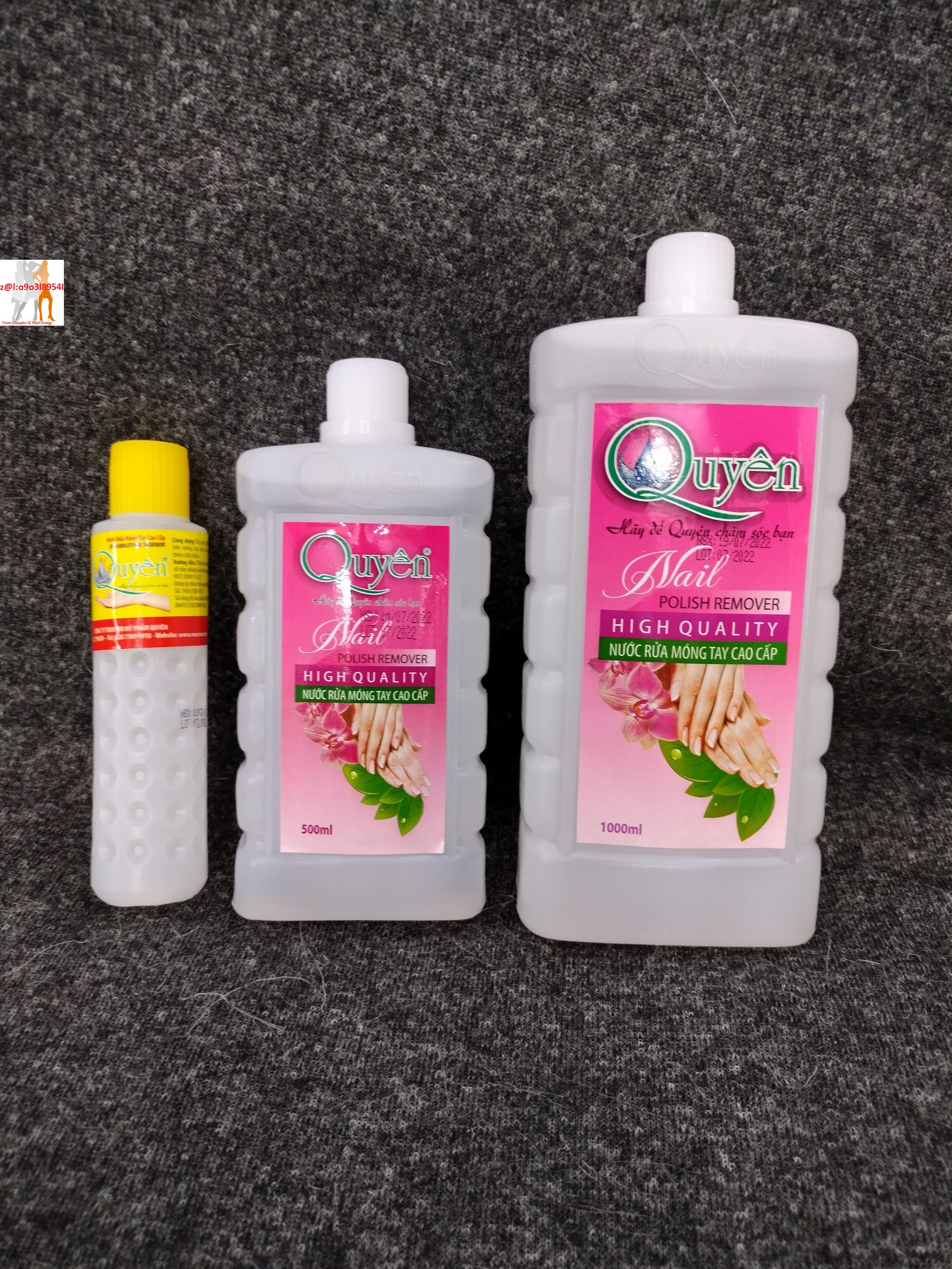 Nước rửa móng tay cao cấp Quyên