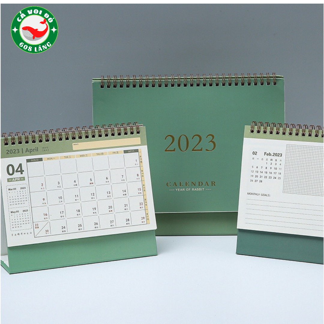 Mẫu lịch để bàn SÁNG TẠO ĐỂ THÀNH CÔNG 2024 - Giá 18.000đ/ cuốn