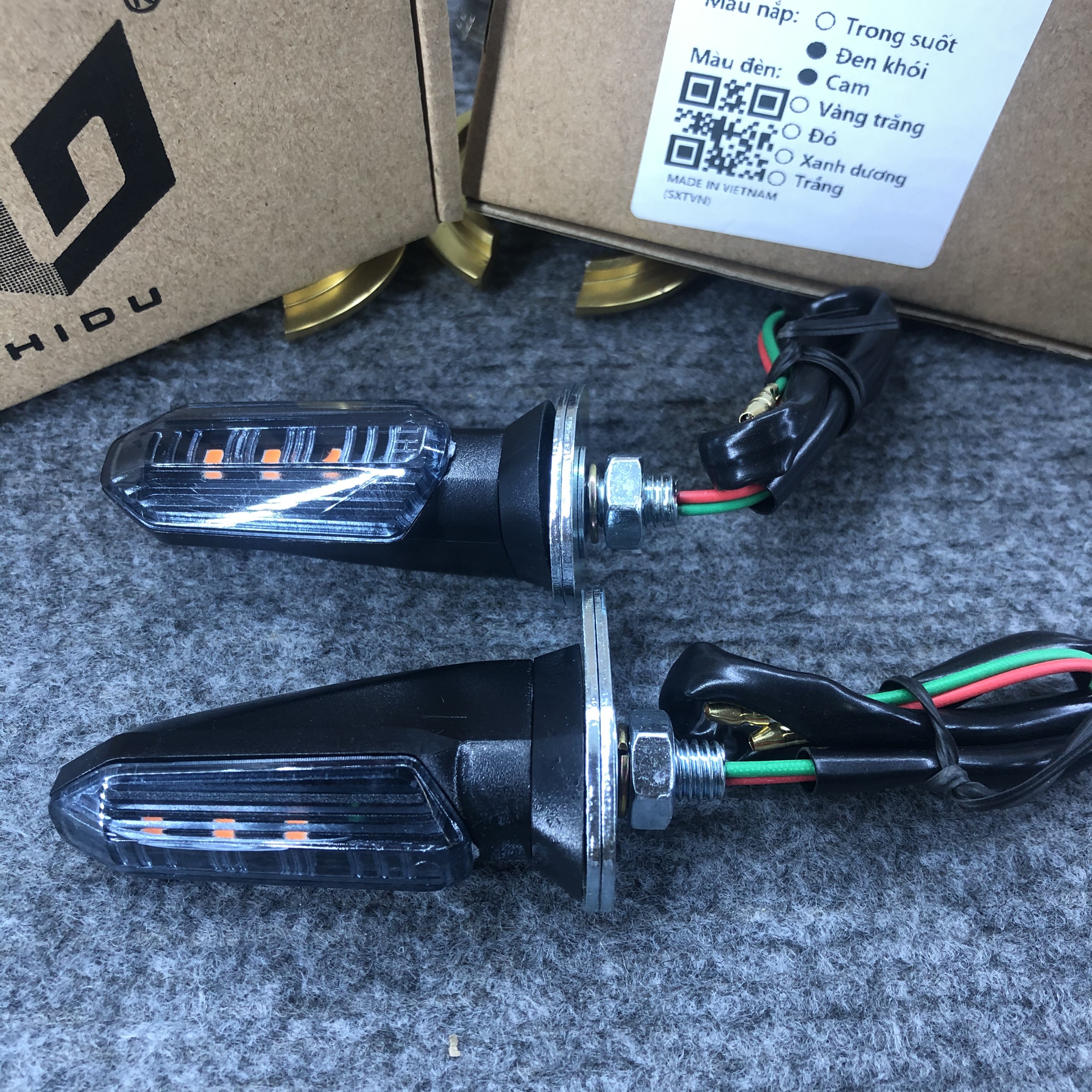 Đèn Xi Nhan K4 Hidu Kiểu Vario & Winner X & Ex150 & NVX & MSX & CBR