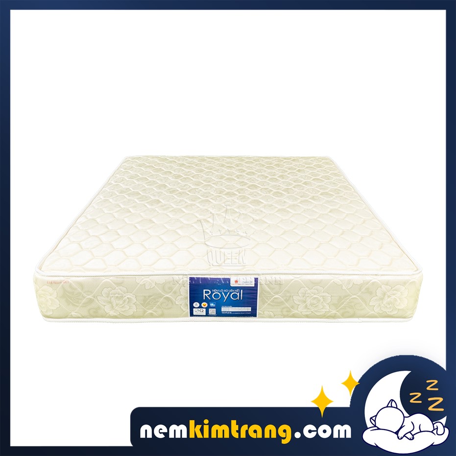 Nệm lò xo royal tricat 2 mặt vải vạn thành - chính hãng, bảo hành 8 năm