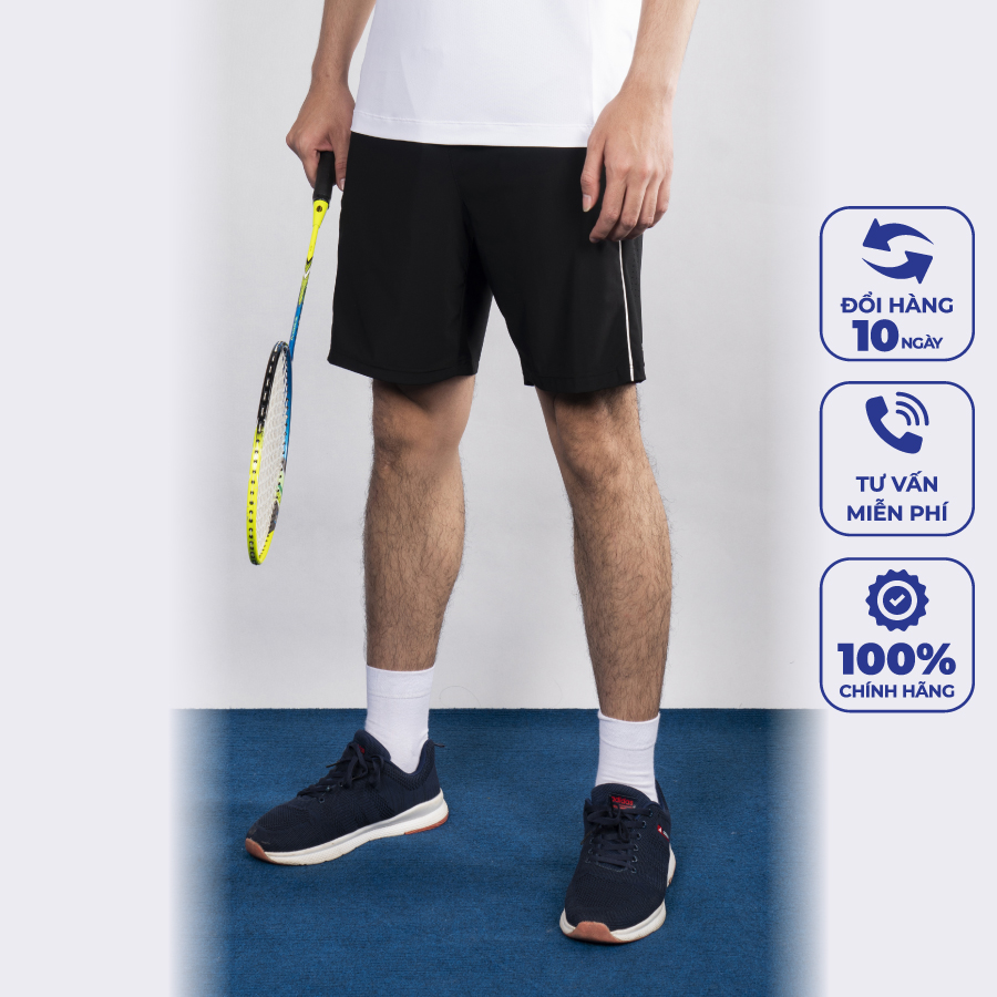 Quần Short Thể Thao Nam Livan Sport Phối Viền Thoáng Khí