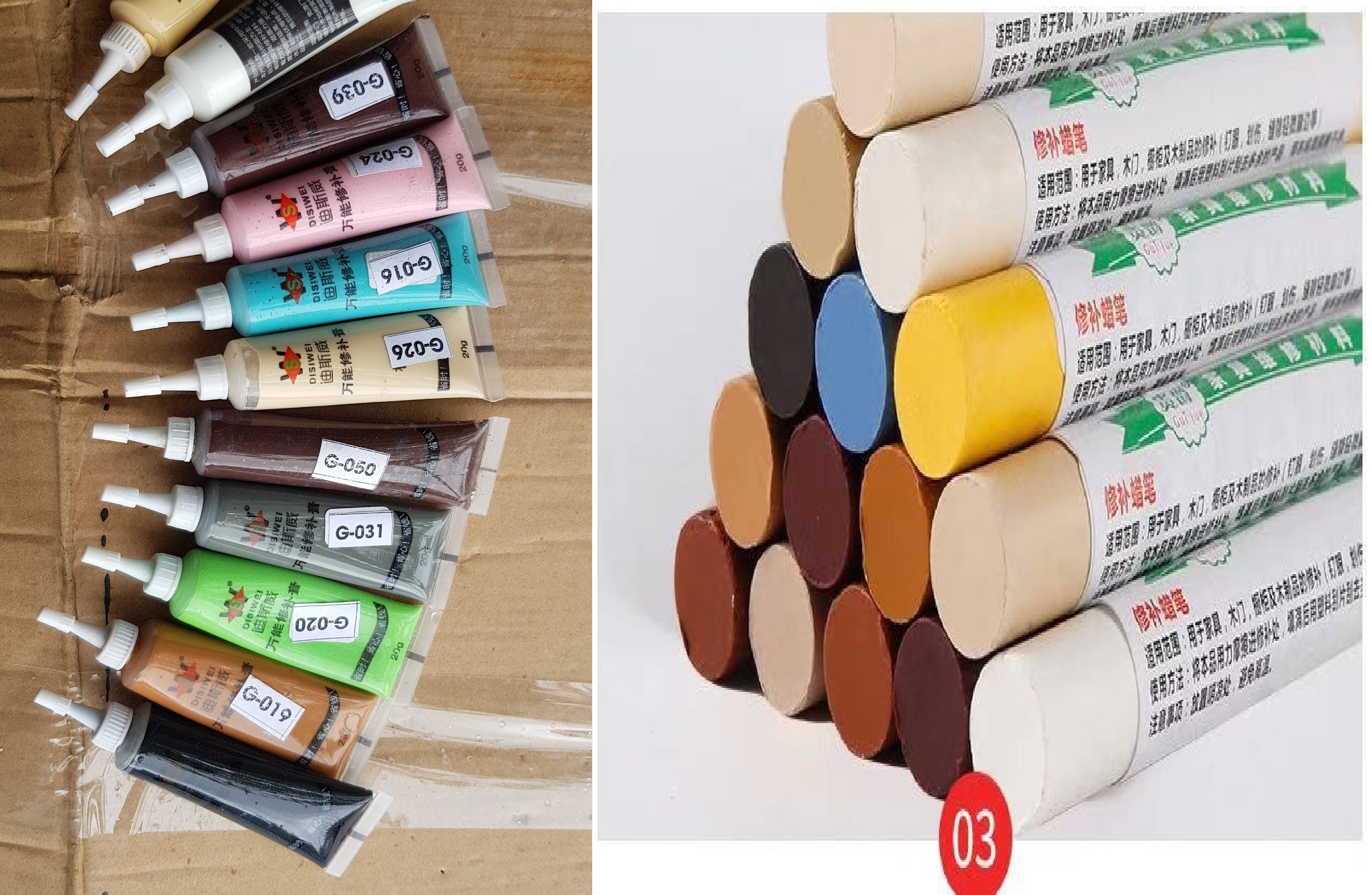 Keo che khuyết điểm đồ gỗ, nội thất