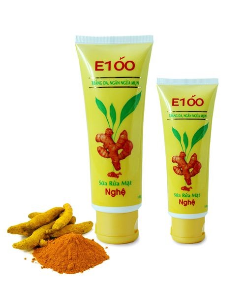 Sữa rửa mặt nghệ E100