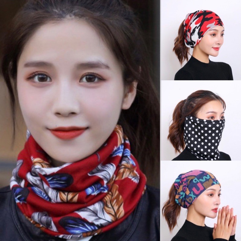 Khăn đa năng chống nắng, khăn ống đa năng đi phượt chống bụi chống nắng