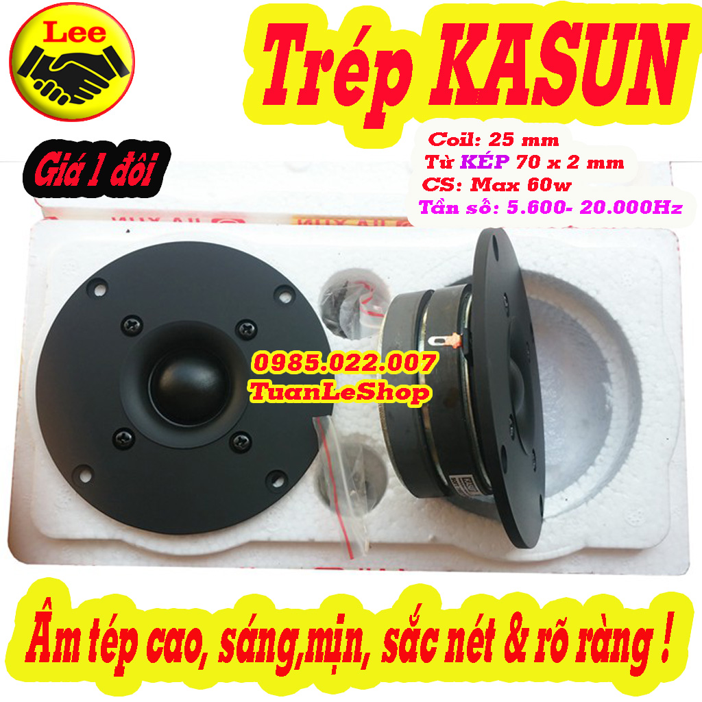 Loa treble công nghệ cao kasun 10cm cao cấp - bộ 2 chiếc