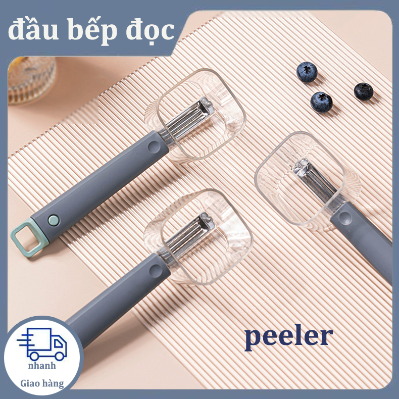 New type of peeler, cute fruit peeler, multifunctional peeler with box, kitchen specific peeler