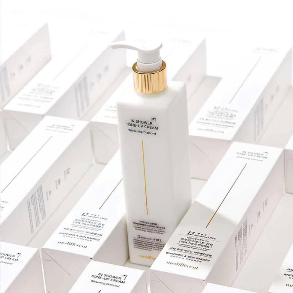 Sữa Tắm Truyền Trắng Medifferent In Shower Tone Up Cream mẫu mới 2020 Hàng Xịn