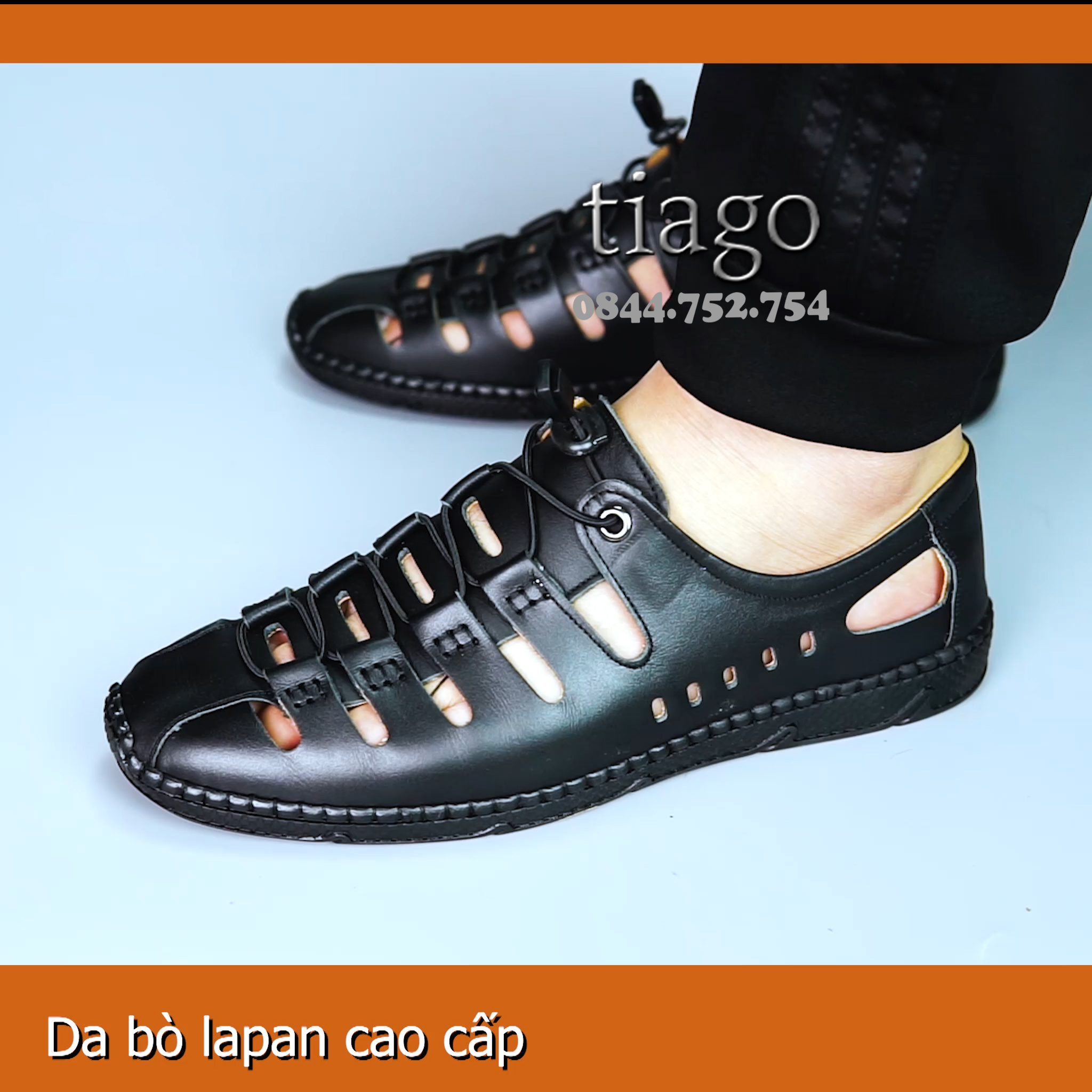 giày lười nam thoáng khí đế cao su khâu chống nước siêu bền - Bảo hành 12 tháng-HK5