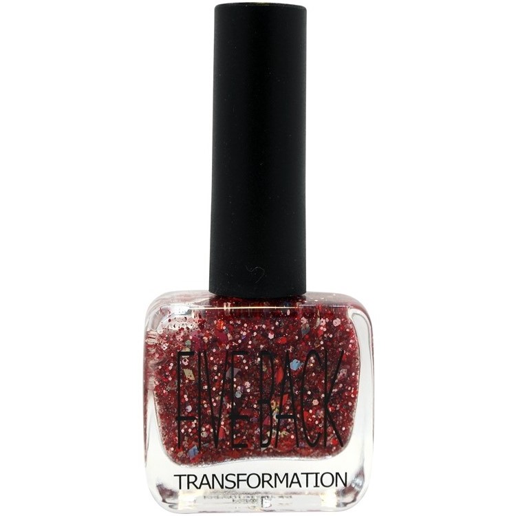 Sơn móng tay cao cấp Hàn Quốc nhũ kim tuyến Five Back Nail Glitter 10ml