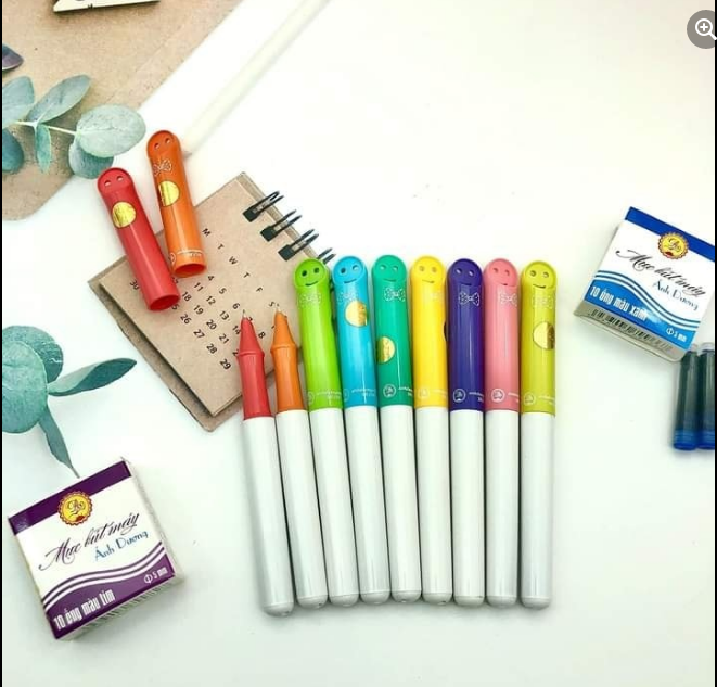 [HCM]Bút mài thầy Ánh 056 ( mặt cười)