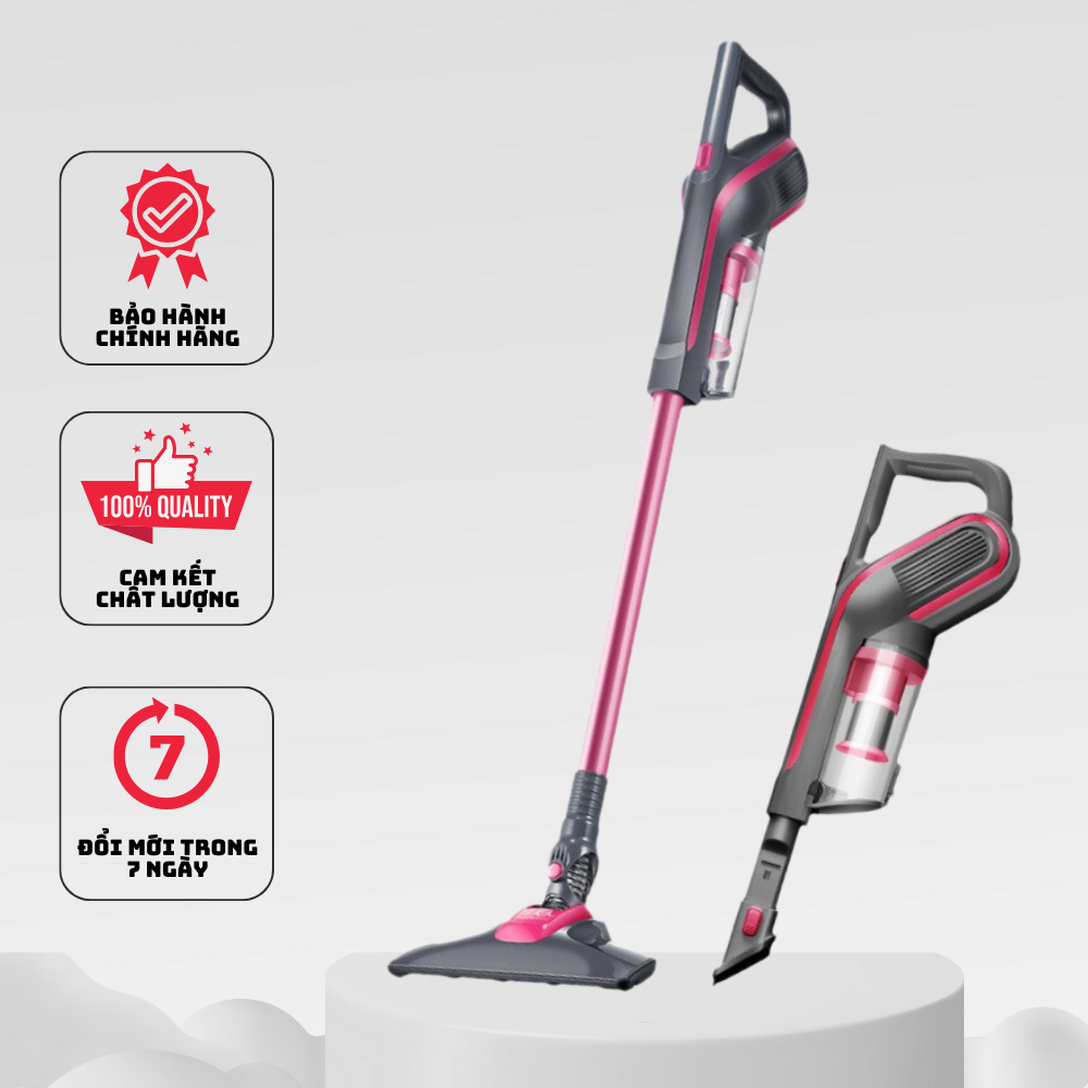 Máy Hút Bụi Cầm Tay Gia Đình 2In1 Rulax Lực Hút Mạnh Lên Đến 18000kPA,Máy Hút Bụi Tiện Lợi Nhở Gọn Tặng Kèm Lõi Lọc _Hàng Chính Hãng(Bảo Hành 12 Tháng)