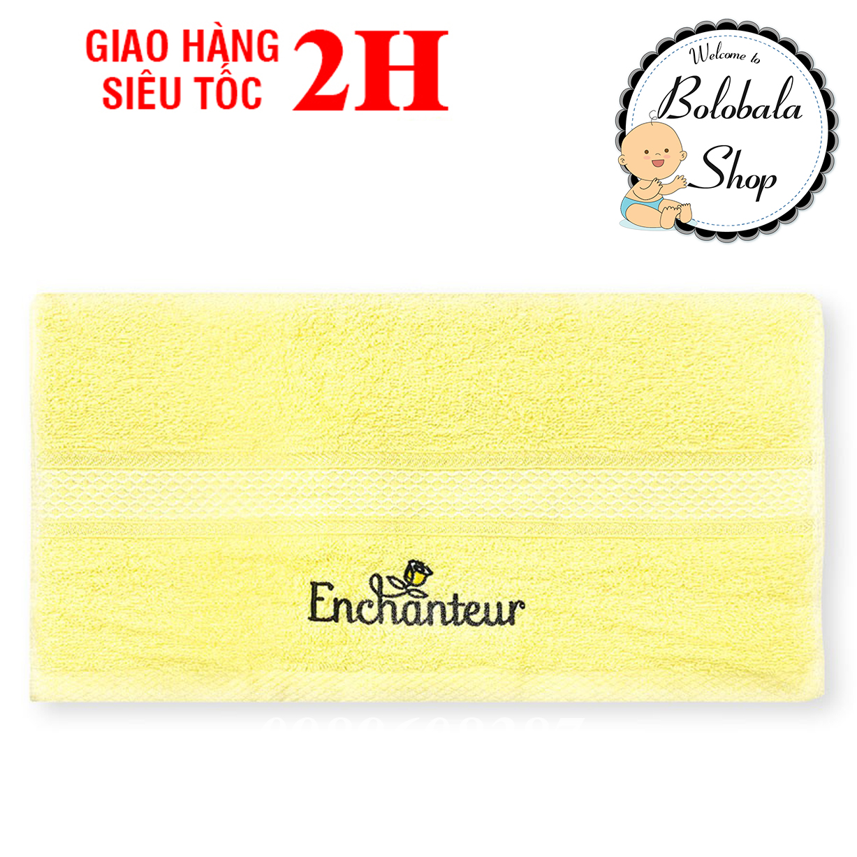 Combo 3 Khăn mặt/ khăn tắm cotton 35x75 cm hàng khuyến mãi của Enchanteur