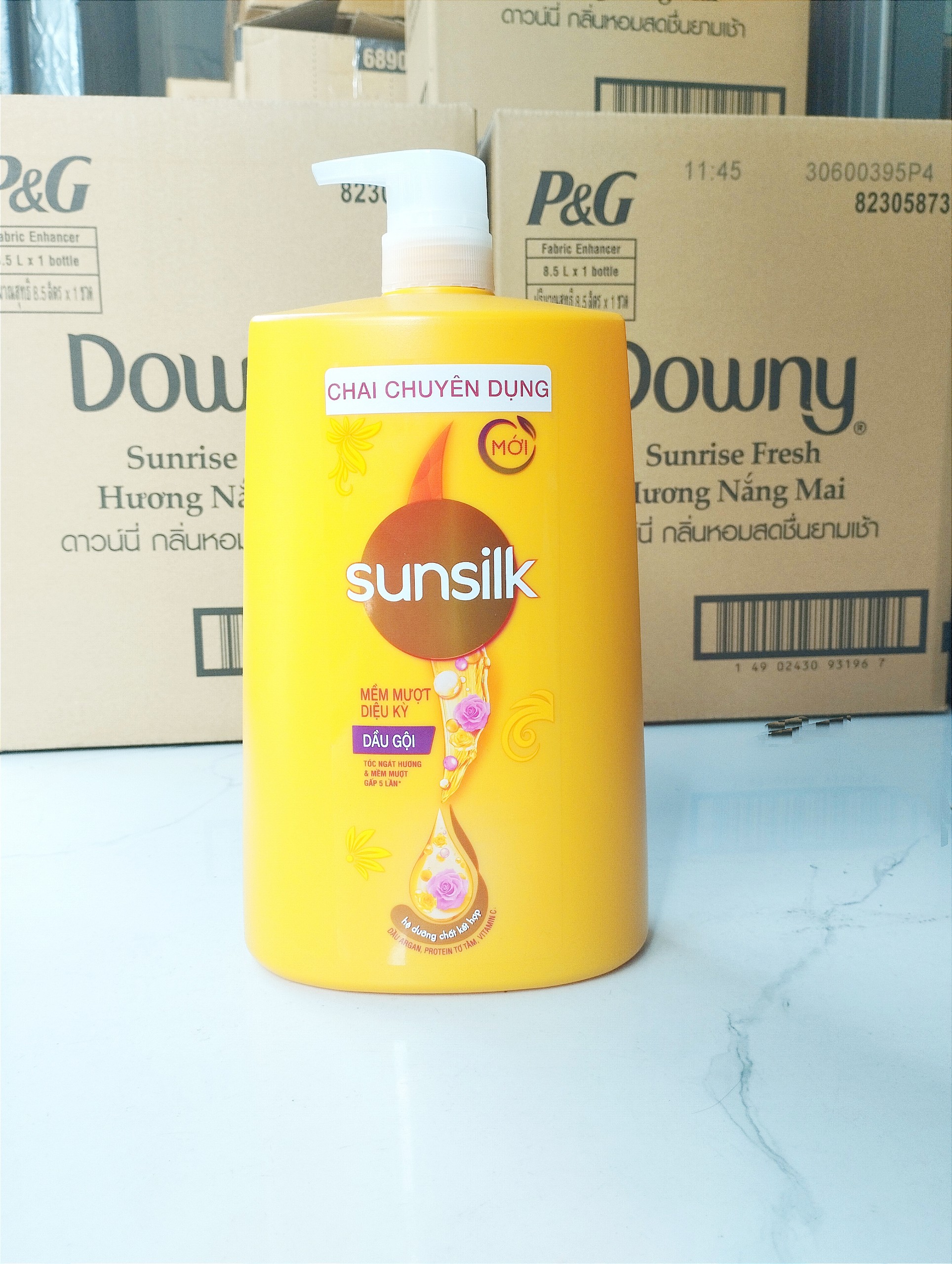 Dầu gội sunsilk 1.4kg mềm mượt diệu kỳ