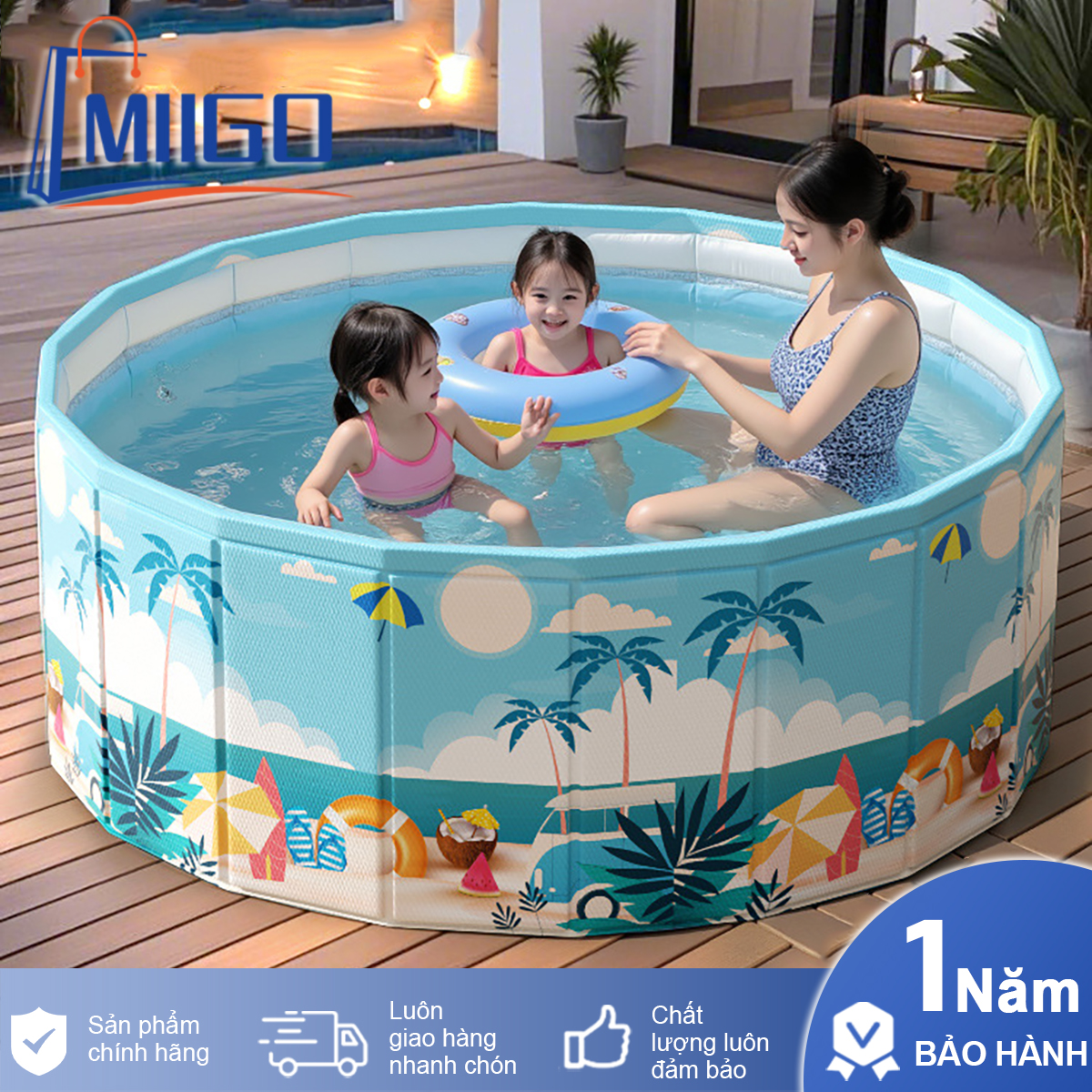  Hồ bơi cho bé Bể bơi nhựa PVC,Bể bơi không cần bơm hơi,Sản phẩm cần thiết cho gia đình 