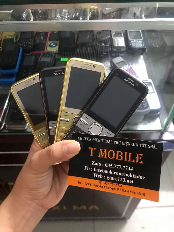 Điện thoại Nokia C5-00 Chính Hãng 3G Bền Đẹp Pin Khỏe Loa To Bảo Hành 12 Tháng