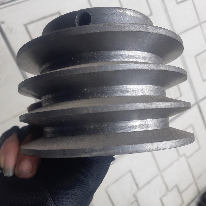 Puly 12 phân 3 rãnh b cốt 28mm