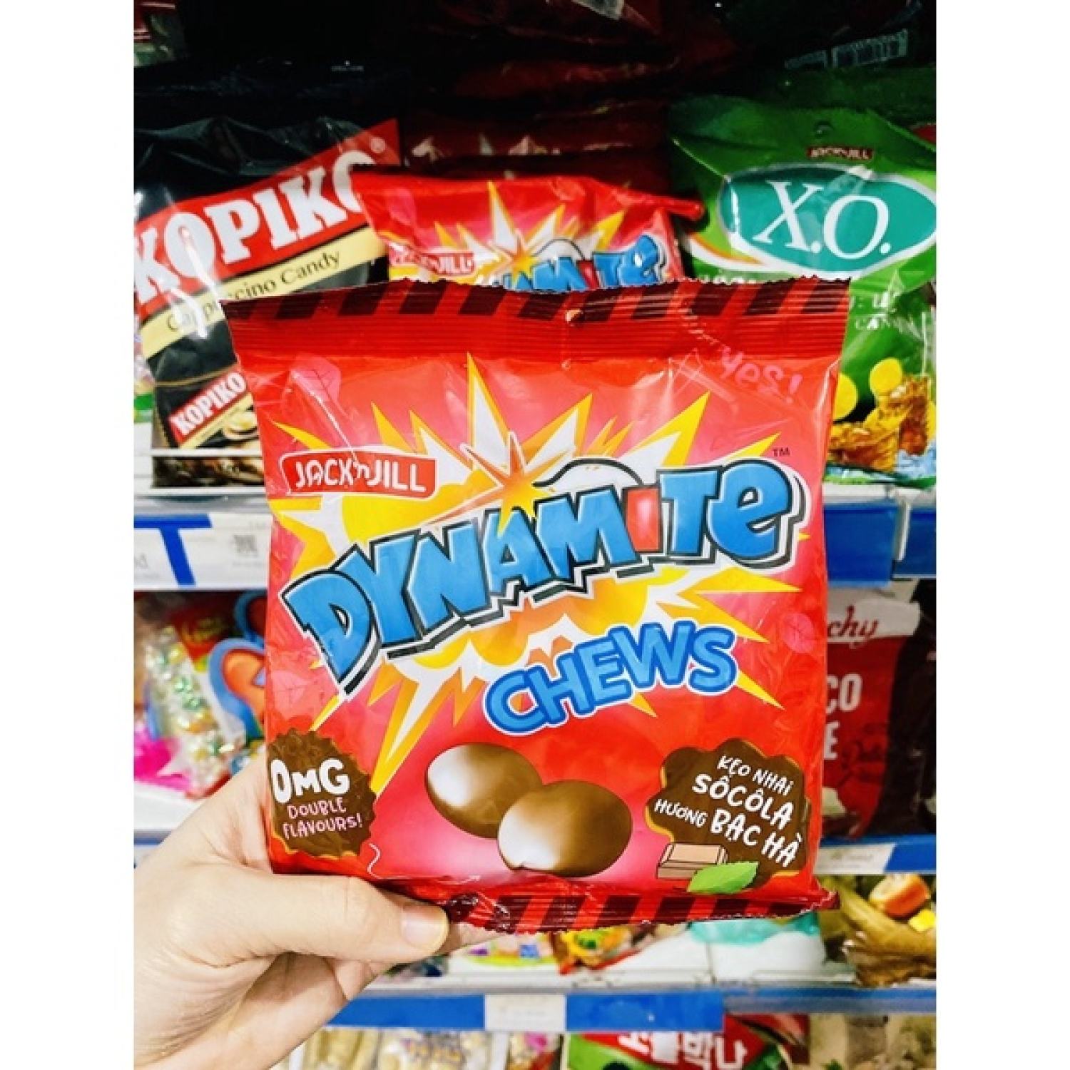 Thanh hoá - kẹo dynamite 3 viên chew gói 125g