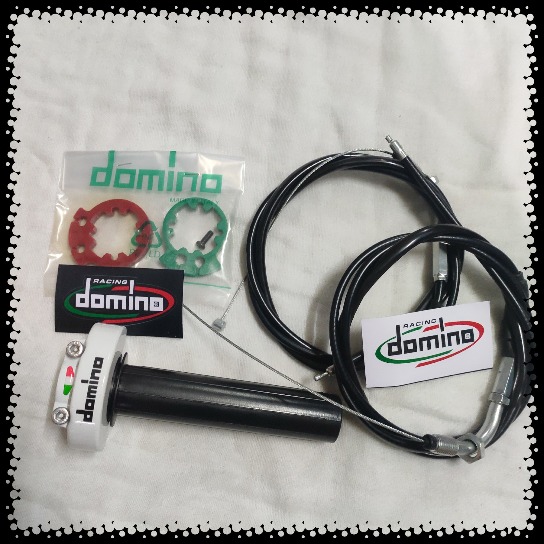 Cùm tăng tốc DOMINO loại 2 dây ga, gắn 1 dây & 2 dây tuy theo mẫu xe của bạn