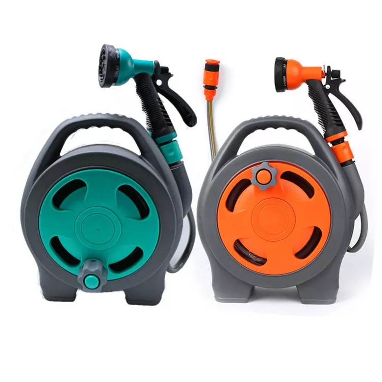 Bộ vòi rửa xe tưới cây tăng áp lực thu cuộn ống nước 12m - vòi rửa xe tại nhà - vòi tưới nước cây thu cuộn dễ dàng