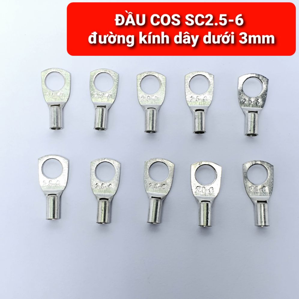 Achun.vn - BỘ 10 ĐẦU COS NỐI DÂY SC2.5-6