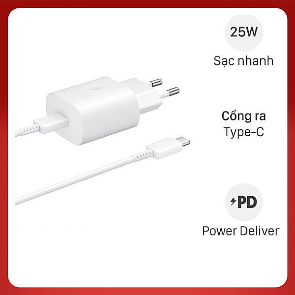 Củ sạc nhanh ss 25 w- cổng type c