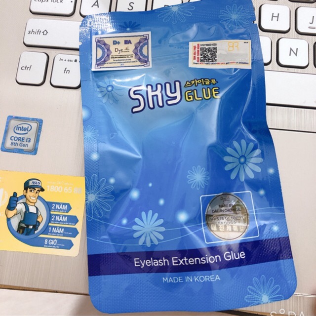 Keo nối mi Sky đen