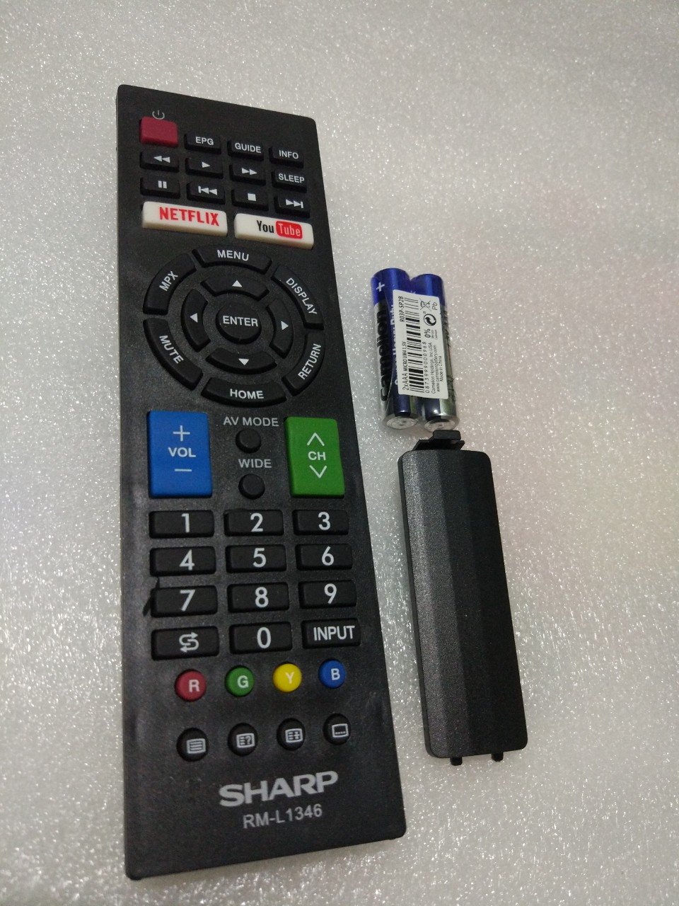 Điều khiển tivi sharp rm- l1346